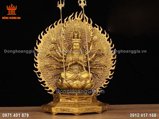 Tượng Phật có độ bền chắc cao gia chủ an tâm thờ cúng lâu dài